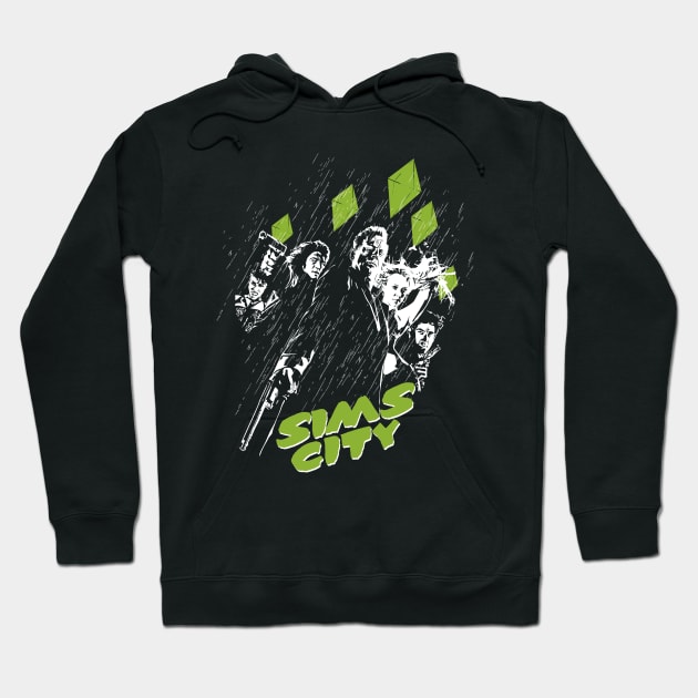 Sims City Hoodie by Fanisetas